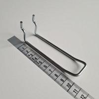Boardhaak dubbel 100 mm 3.4mm 25/30mm - 9 stuks - thumbnail