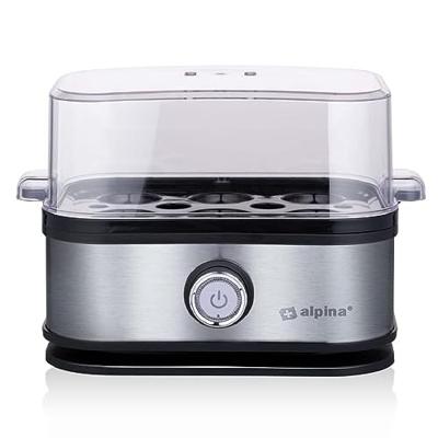 Alpina Switzerland 871125223691 Eierkoker Met eierprikker, Met maatbeker Zilver, Zwart Alpina Switzerland 871125223691 Eierkoker Met eierprikker, Met maatbeker Zilver, Zwart