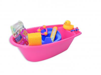 Heless Poppenbad met accesoires, 8dlg. Heless Poppenbad met accesoires, 8dlg.