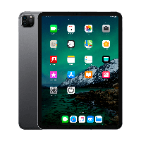 Refurbished iPad Pro 11 inch 2020 128 GB Space Gray Licht gebruikt - thumbnail