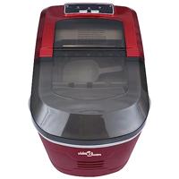 VidaXL Ijsblokjesmachine 2,4 l 15 kg/24 u rood - thumbnail