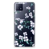 OPPO A53 5G | OPPO A73 5G Uniek | TPU Case | Blossom White - thumbnail