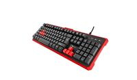 GENESIS RHOD 110 toetsenbord USB QWERTY US International Zwart, Rood - thumbnail