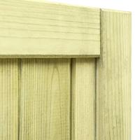 Poort 75x100 cm geïmpregneerd grenenhout - thumbnail