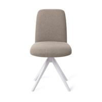 Jesper Home Eetkamerstoel 'Taiwa' Draaibaar, Turn White, kleur Foggy Fusion - thumbnail