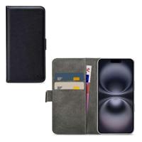Mobilize Classic Gelly Wallet Book Case Apple iPhone 16 Black - thumbnail