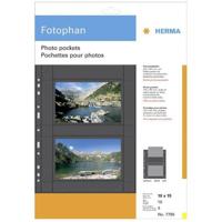 Herma HERMA Fotophan - Hülle x 10 7786 Fotohoezen 10 x 15 cm Zwart, Transparant 10 x 15 cm - thumbnail