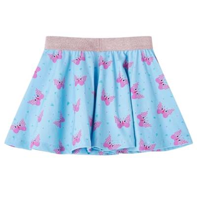 Kinderrokje vlinderprint 92 blauw Kinderrokje vlinderprint 92 blauw