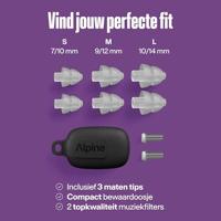 Alpine Partyplug Pro Transparant (2025) gehoorbescherming - thumbnail