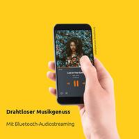 TechniSat Digitradio 307 BT DAB radio Zwart - thumbnail