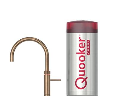 Quooker Fusion Round Messing Patina Kraan