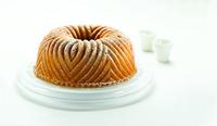 Curver taartdoos 35cm rond wit/transp. - thumbnail