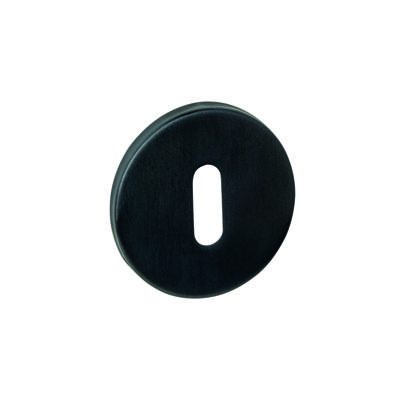 Sleutelrozetten verdekt ø52x6mm PVD zwart Sleutelrozetten verdekt ø52x6mm PVD zwart