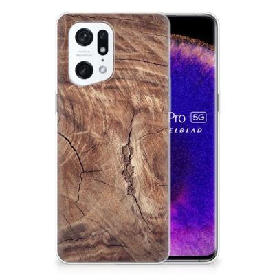 OPPO Find X5 Pro | Bumper Hoesje | Tree Trunk OPPO Find X5 Pro | Bumper Hoesje | Tree Trunk