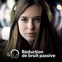 T'NB Tonality, opvouwbare draadloze hoofdtelefoon met passieve ruisonderdrukking, met bluetooth-verbinding, stereogeluid met geïntegreerde microfoon, batterijduur tot 30 uur, groen - thumbnail