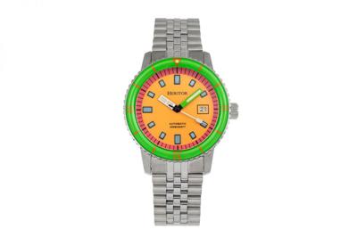 Heritor Edgard Diver Automatics HERHR9107 Heren Horloge 45MM 20ATM