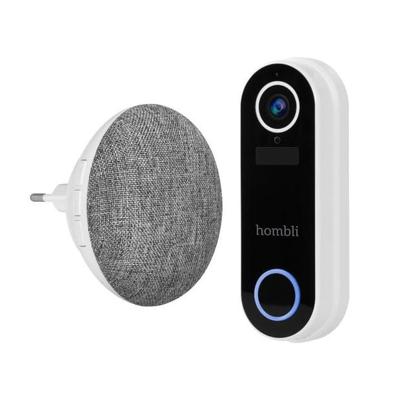 HOMBLI Smart Doorbell Pack Slimme deurbel Wit