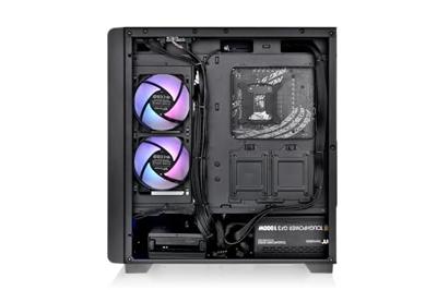 Thermaltake S250 TG ARGB Black Midi-tower PC-behuizing Zwart