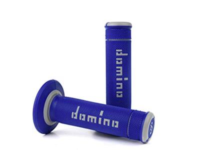 Domino rubber handvat "a190 rubber grip a190 bl/gr 118mm closed