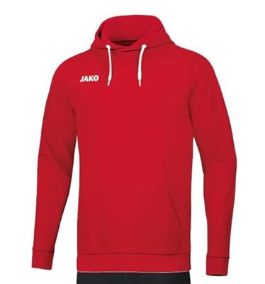 JAKO M9465 Joggingpak Base Met Hoody - Rood - M JAKO M9465 Joggingpak Base Met Hoody - Rood - M