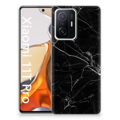 Xiaomi 11T | 11T Pro | TPU | Siliconen hoesje | Marmer Zwart - Origineel Cadeau Vader Xiaomi 11T | 11T Pro | TPU | Siliconen hoesje | Marmer Zwart - Origineel Cadeau Vader