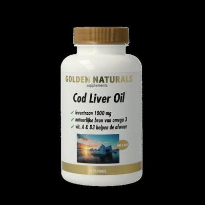 Golden Naturals Cod Liver Oil Capsules Golden Naturals Cod Liver Oil Capsules