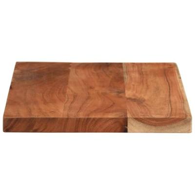 Tafelblad rechthoekig 50x20x2,5 cm massief acaciahout