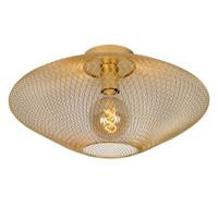 Lucide MESH Plafonnière 1xE27 - Mat Goud | Messing - thumbnail