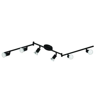 Eglo PlafondlampBuzz-Led 6-lichts zwart - 780462