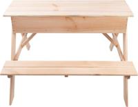 Picknicktafel met zandbak voor kinderen - thumbnail