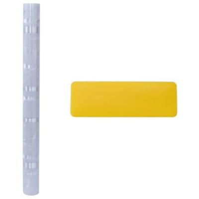 VidaXL Raamfolies 2 st mat bamboepatroon pvc