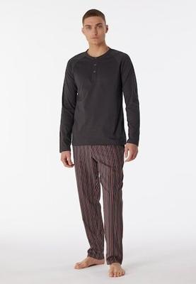 Schiesser Schiesser Pyjama Long anthracite 180274 52/L