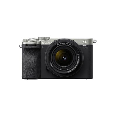 Sony Alpha 7CII Full-Frame spiegelloze camera, (zilver) + Sony SEL2860 compacte standaard zoomlens