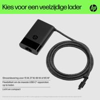 HP USB-C 65W Laptop Charger Laptop netvoeding 65 W 5 V, 9 V, 12 V, 15 V, 20 V - thumbnail