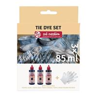 Talens art creation tie-dye set zwart, 3x85 ml - thumbnail