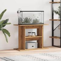 VidaXL Aquariumstandaard artisan eikenhout 80x35x60 cm - thumbnail