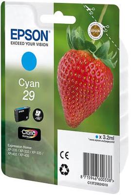 Epson T298240 Origineel Blauw 3,2ml