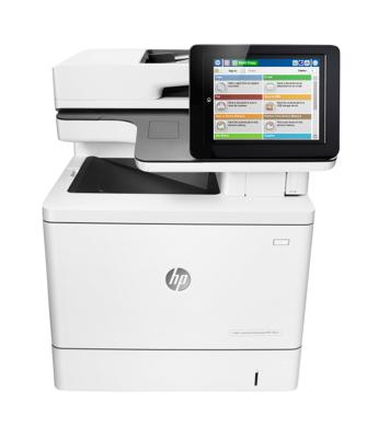 LaserJet Enterprise MFP M577f - Multifunctionele printer - kleur - laser - Legal (216 x 356 mm) (origineel) - A4Legal (doorsnede) - maximaal 38 ppm LED