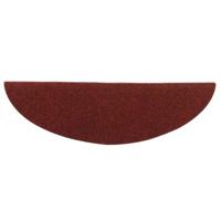 VidaXL Trapmatten zelfklevend 5 stuks 56x17x3 cm bordeaux rood halfrond - thumbnail