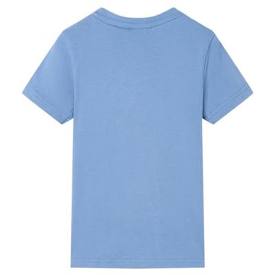 Kindershirt 104 middelblauw Kindershirt 104 middelblauw