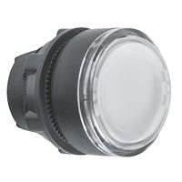 Schneider Electric ZB5AA18 ZB5AA18 Druktoets Kunststof frontring 1 knop Wit Druk-ontgrendeling 1 stuk(s) - thumbnail