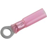 DSG Canusa 7932110302 Ringkabelschoen Met krimpkous Dwarsdoorsnede (max.)=1.50 mm² Schachtdiameter=5 mm Deels geïsoleerd Rood 1 stuk(s) - thumbnail