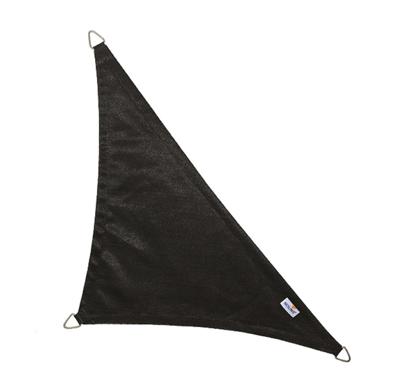 Nesling Coolfit schaduwdoek driehoek 90 graden zwart 5 x 5 x 7.1 meter