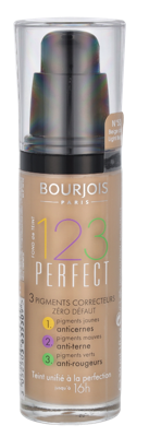 Bourjois 123 Perfect Flawless Complexion 16Hrs 53 Beige Clair Foundation 30 ml Dames Bourjois 123 Perfect Flawless Complexion 16Hrs 53 Beige Clair Foundation 30 ml Dames