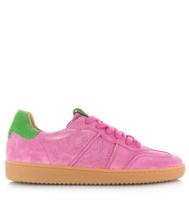 DWRS - POONA sneakers dames roze Suede Dames - thumbnail