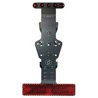 SUPERNOVA kentekenhouder "l1e" lic.plate bracket spernova l1e matt black - thumbnail