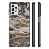 Samsung Galaxy A23 Marmeren Print Telefoonhoesje Steen - thumbnail