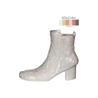 Vaas Bootie crème Ø7x22x19cm
