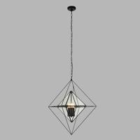 Searchlight Zwarte hanglampDiamond - 7323-3BK - thumbnail