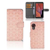 Samsung Galaxy Xcover 5 | Telefoon Hoesje | Pattern Orange - thumbnail